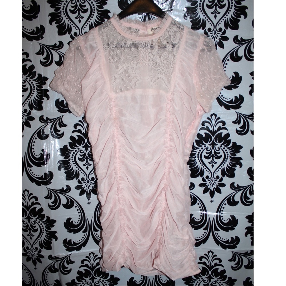 Sheer tunic Top